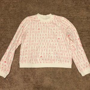 Stellasport Adidas Cropped Logo Sweatshirt